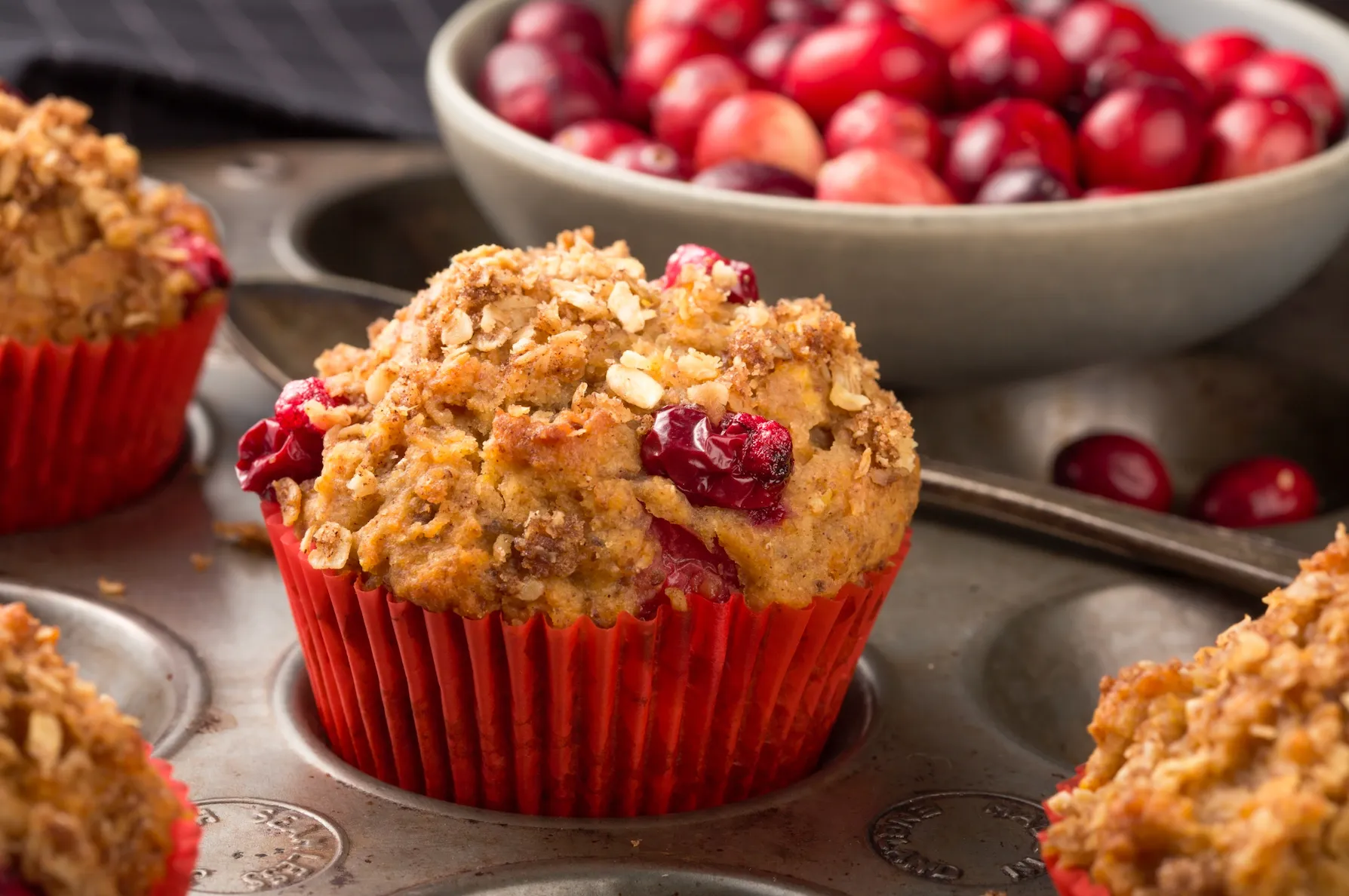 Cranberry muffins are a healthy snack that allows you to benefit from the array of wonders that cranberries have to offer.