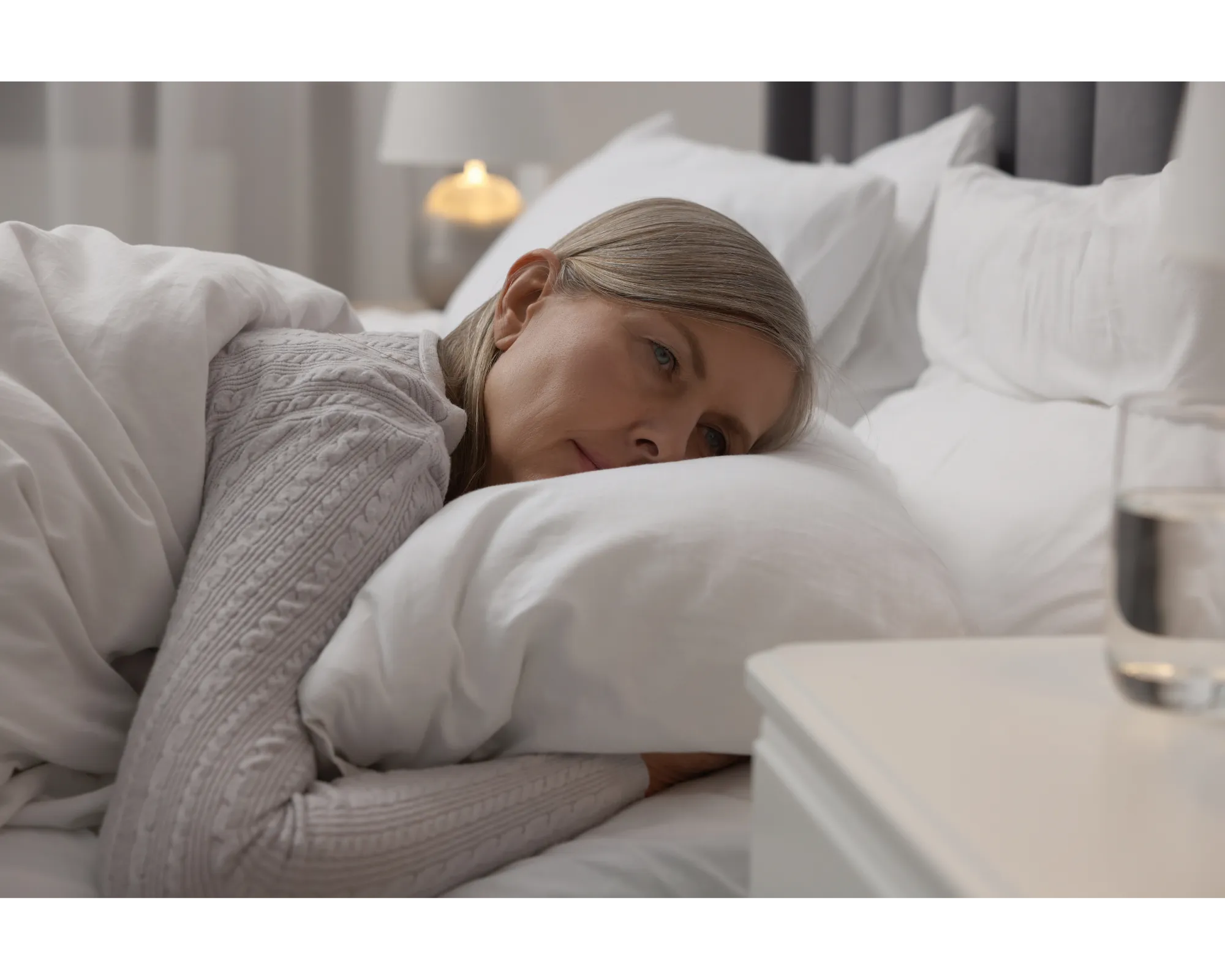 The mood changes and hot flashes that occur make it extremely difficult to sleep for women.